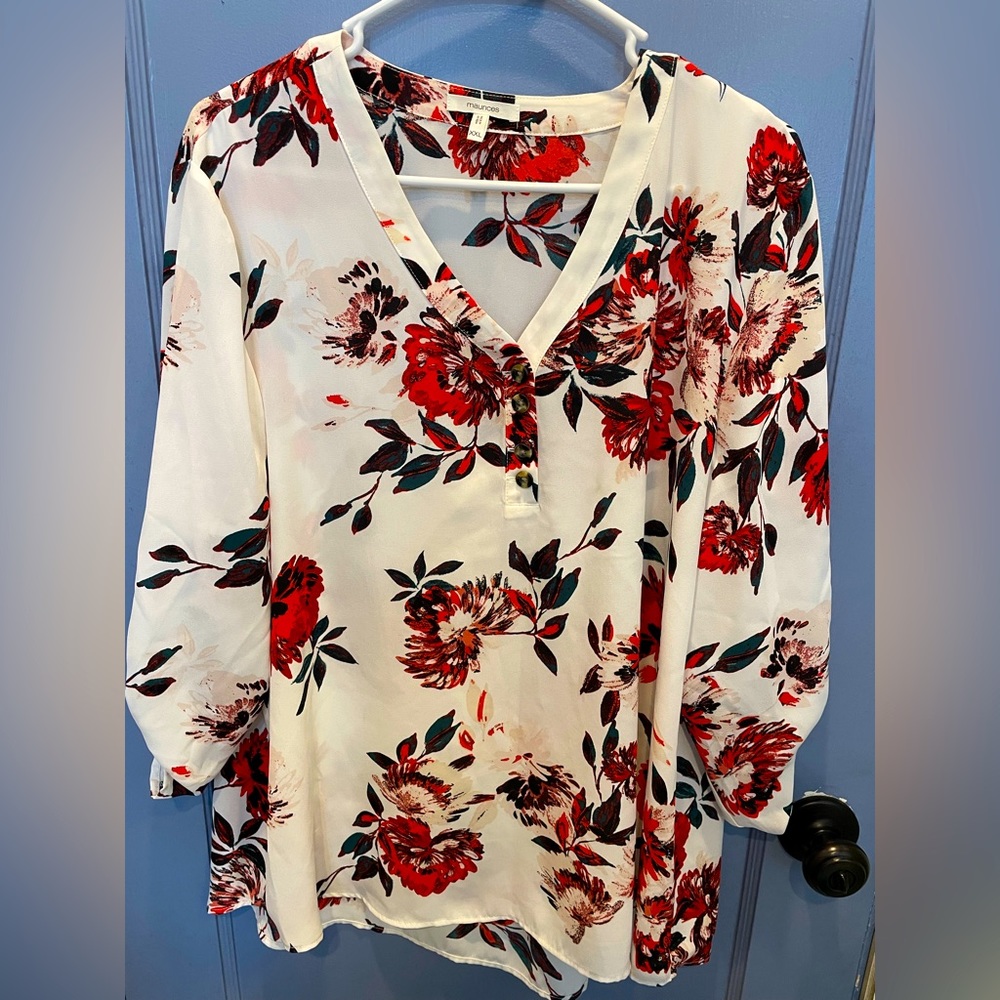 Maurices Floral Top